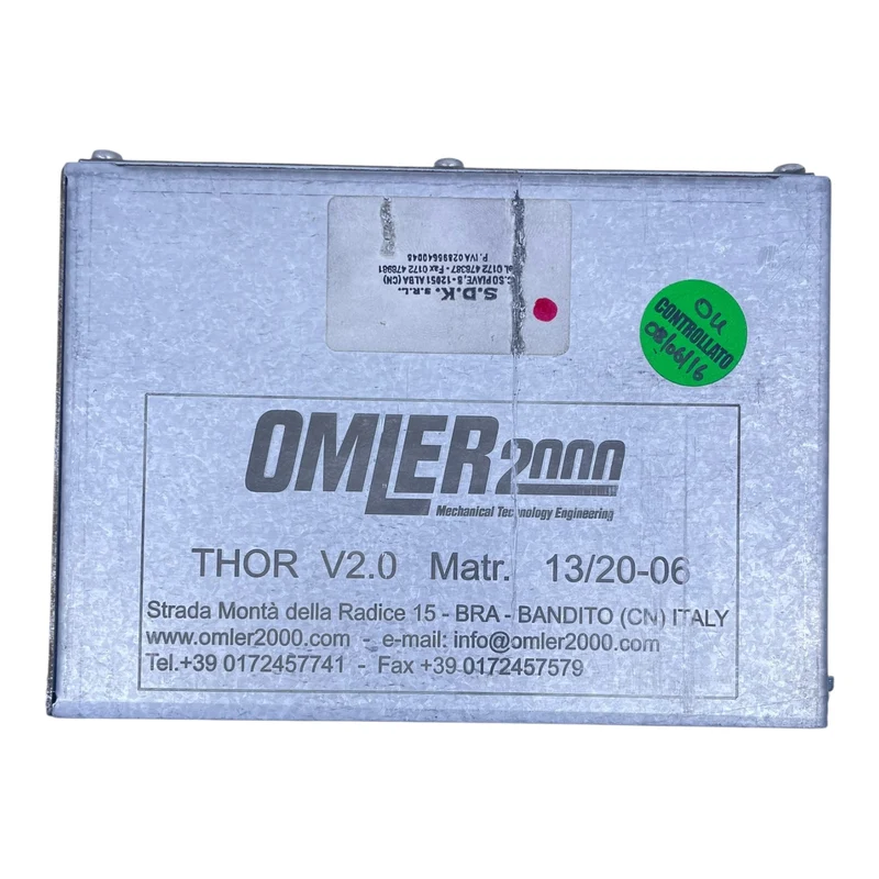 Omler2000 Steuergerät Industriecontroller Thor V2.0 I/O CANBUS Ethernet 24 V