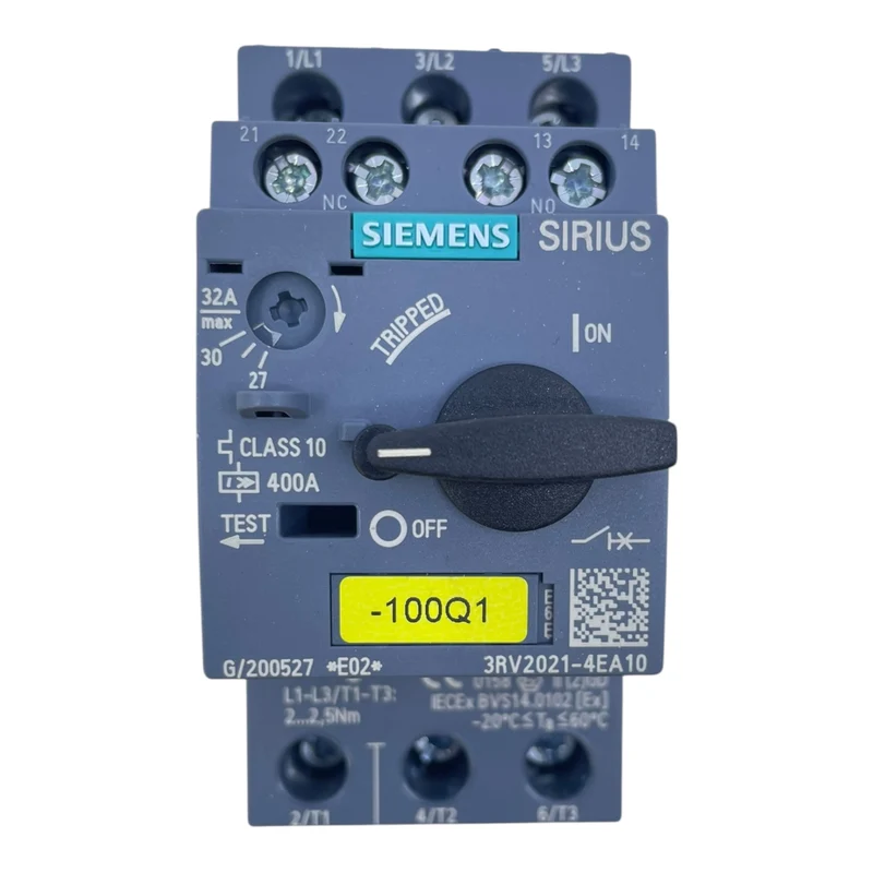 Siemens Motorschutzschalter Leistungsschalter 32A 3RV2021-4EA10 Sirius 400 V