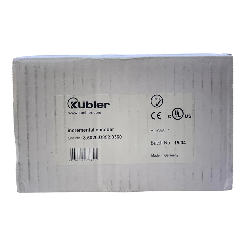 Kübler Inkrementalgeber Drehgeber 8.5020.D852.0360 Encoder