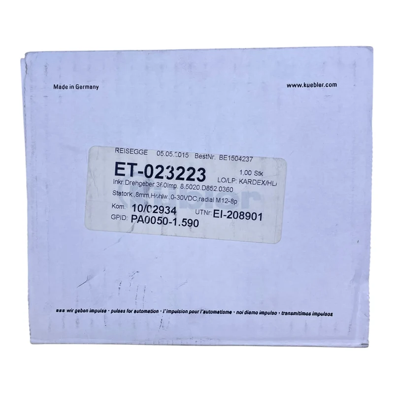 Kübler Inkrementalgeber Drehgeber 8.5020.D852.0360 Encoder