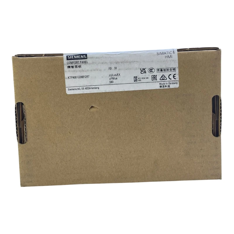 Siemens KTP400 Comfort Panel HMI Touch 6AV2124-2DC01-0AX0 SIMATIC