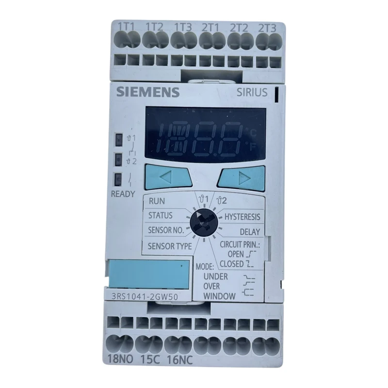 Siemens Temperaturrelais Überwachungsrelais 3RS1041-2GW50 SIRIUS Display