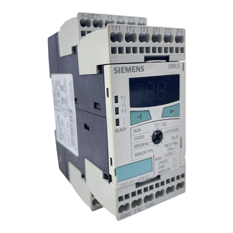 Siemens Temperaturrelais Überwachungsrelais 3RS1041-2GW50 SIRIUS Display