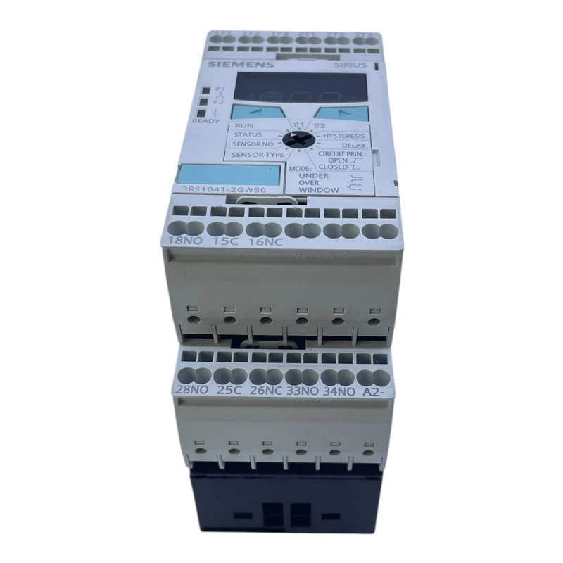 Siemens Temperaturrelais Überwachungsrelais 3RS1041-2GW50 SIRIUS Display