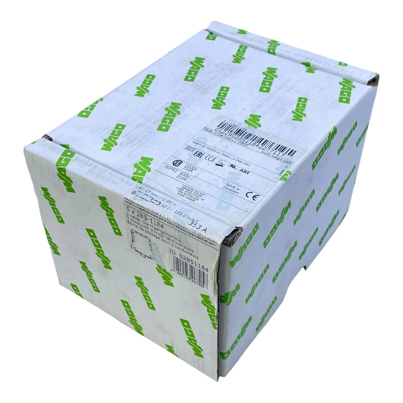 WAGO 2-Leiter-Durchgangsklemme 285-1184 310A 600V VE:5 Stk
