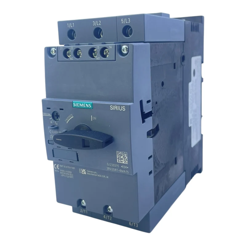 Siemens Motorschutzschalter 80-100 A 3RV2041-4MA15 Sirius Class 10