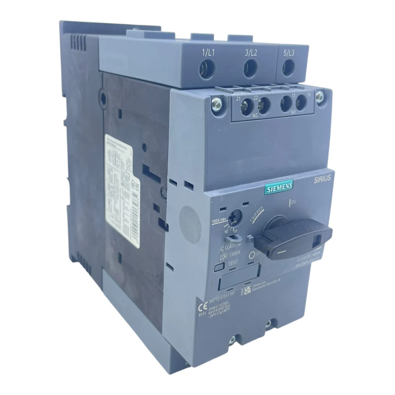 Siemens Motorschutzschalter 80-100 A 3RV2041-4MA15 Sirius Class 10