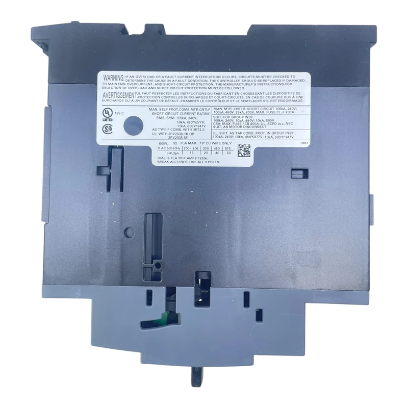 Siemens Motorschutzschalter Leistungsschalter 3RV2431-4WA10 42-52A SIRIUS