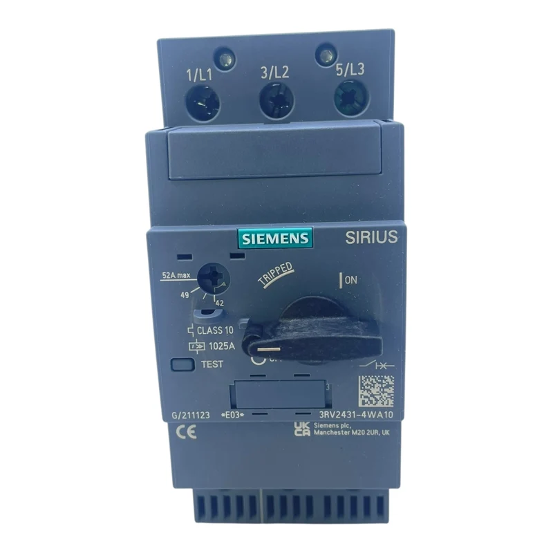 Siemens Motorschutzschalter Leistungsschalter 3RV2431-4WA10 42-52A SIRIUS