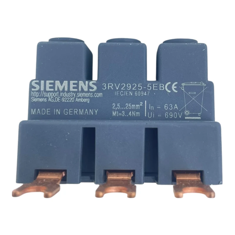 Siemens Einspeiseklemme 3RV2925-5EB für Baugröße S00/S0 Typ E
