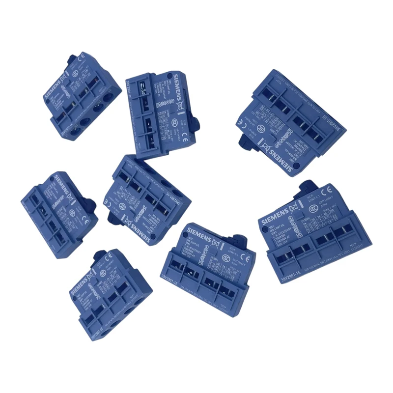 Siemens Hilfsschalter 3RV2901-1E C300/R300 2,5A für 3RV2 VE: 8 stk