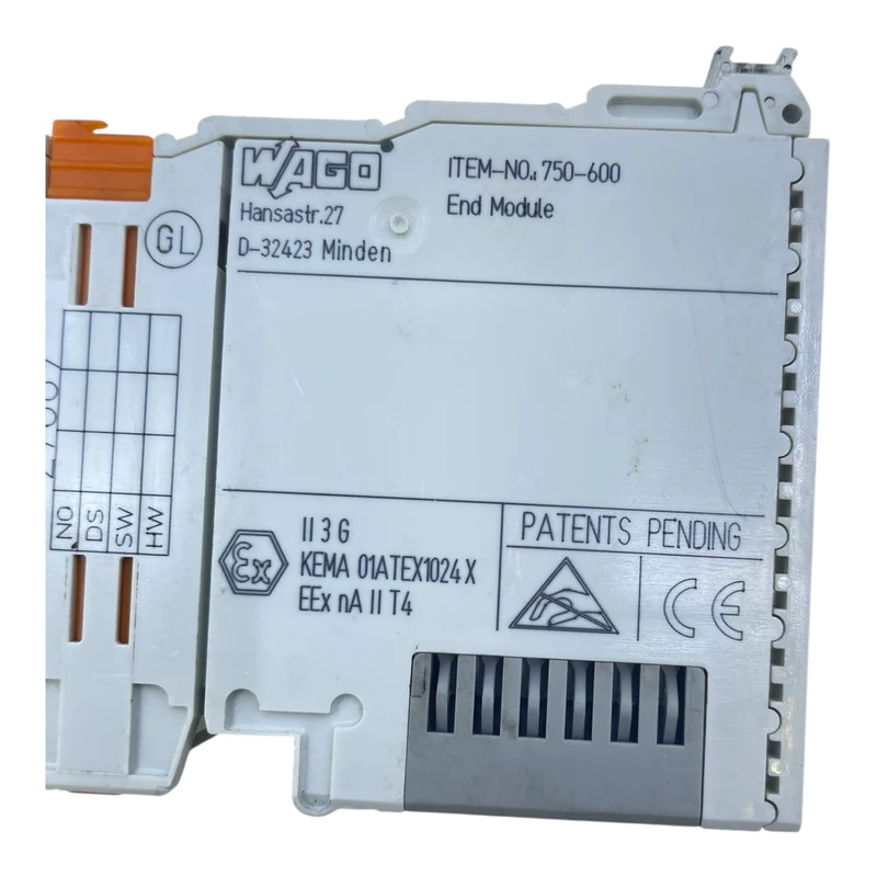 Wago 750-600 Endmodul Feldbusklemme 24V DC