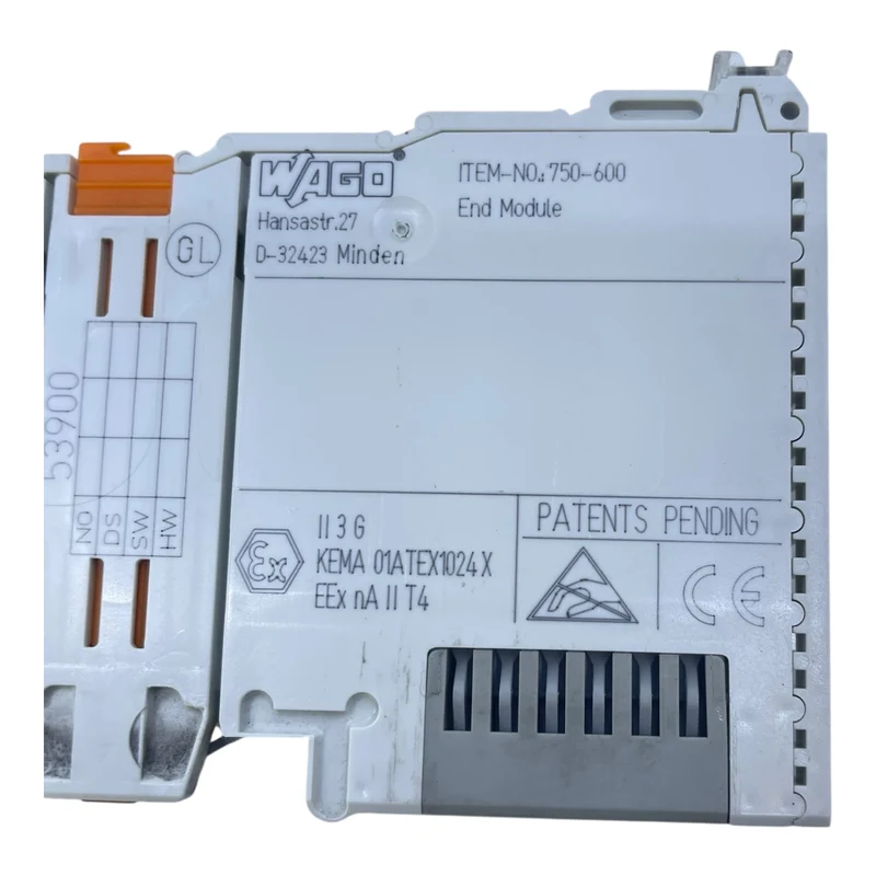 Wago 750-600 Endmodul Feldbusklemme 24V DC