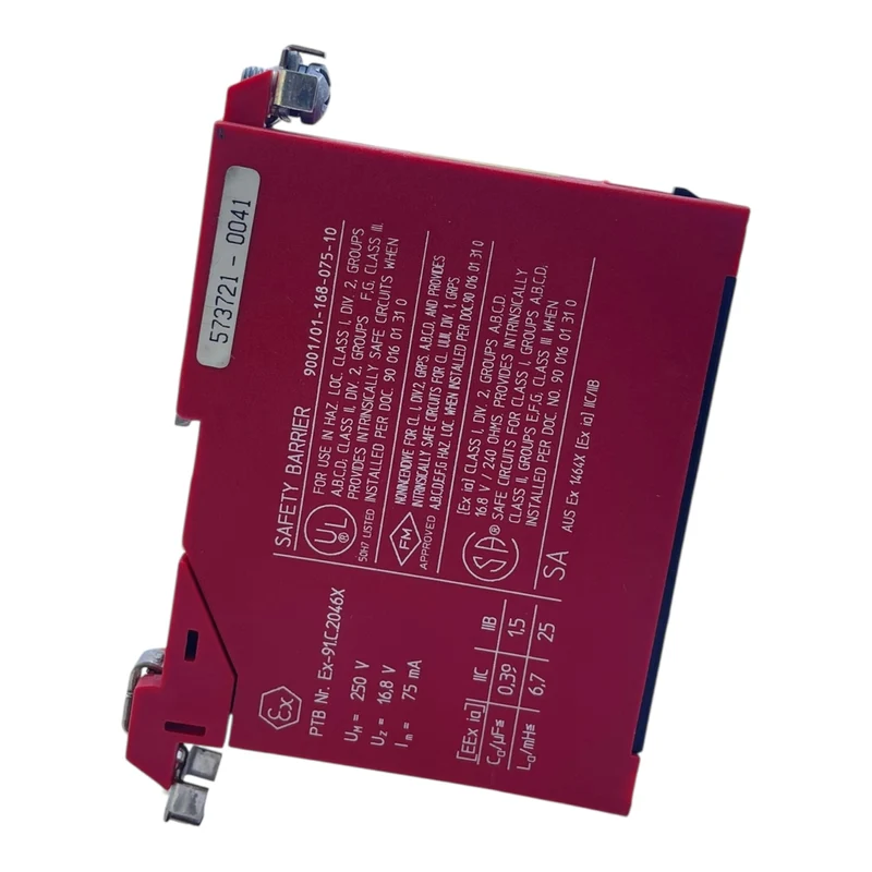 Stahl Sicherheitsbarriere 12V 9001/01-168-075-10 Intrinspak