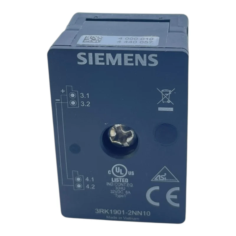 Siemens Anschlussmodul 3RK1901-2NN10 AS-Interface 32V DC 8A