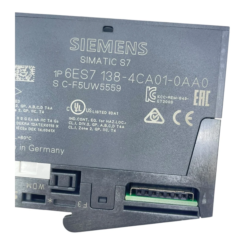 Siemens SIMATIC S7 6ES7138-4CA01-0AA0 Elektronikmodul ET200S