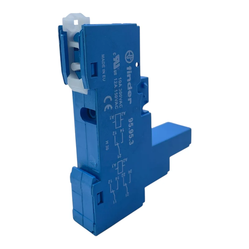 Finder Relaisfassung 95.95.3 10A 300VAC 12A 150VAC Sockel DIN-Schiene