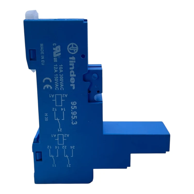 Finder Relaisfassung 95.95.3 10A 300VAC 12A 150VAC Sockel DIN-Schiene