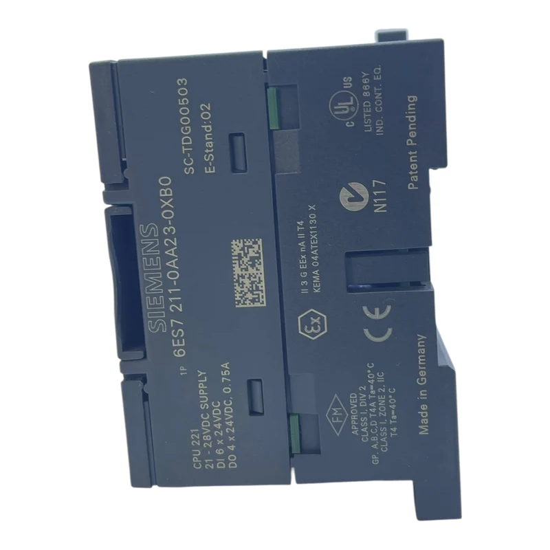 Siemens SIMATIC S7-200 CPU 221 6ES7211-0AA23-0XB0 SPS Modul 24V DC