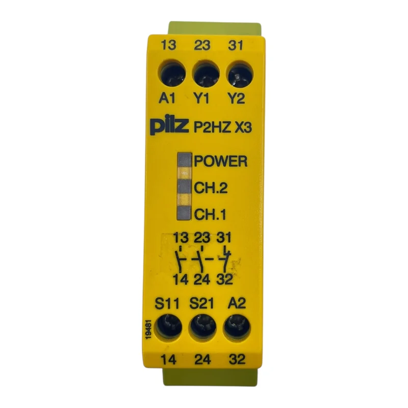 Pilz Sicherheitsrelais P2HZ X3 24VDC 2n/o 1n/c Not-Aus Relais 774350