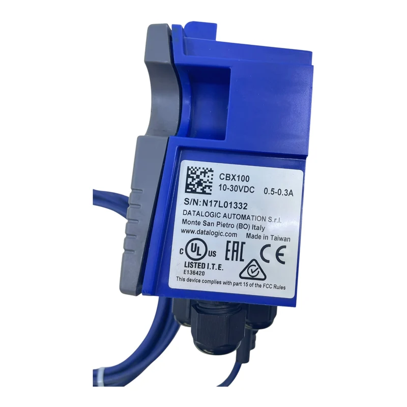 Datalogic Netzwerk Anschlussbox CBX100 10–30VDC 0,5–0,3A mit Kabel