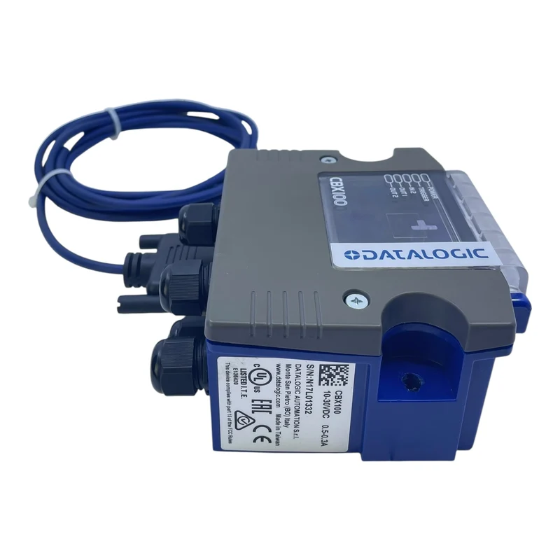 Datalogic Netzwerk Anschlussbox CBX100 10–30VDC 0,5–0,3A mit Kabel