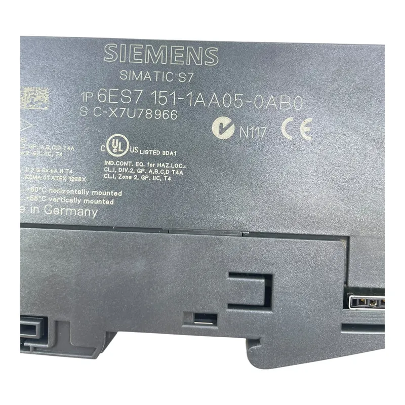 Siemens SIMATIC ET200S IM151-1 Standard 6ES7151-1AA05-0AB0 Profibus-DP
