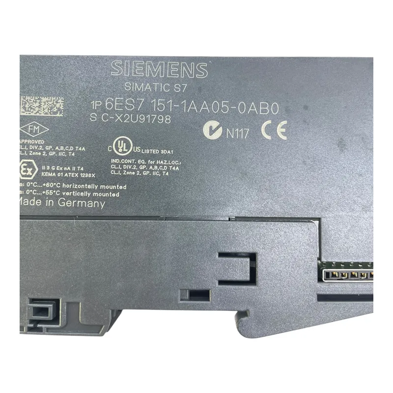 Siemens SIMATIC ET200S IM151-1 Standard 6ES7151-1AA05-0AB0 Profibus-DP