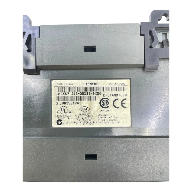 Siemens SIMATIC S7 CPU 226 AC/DC/RLY 6ES7216-2BD21-0XB0