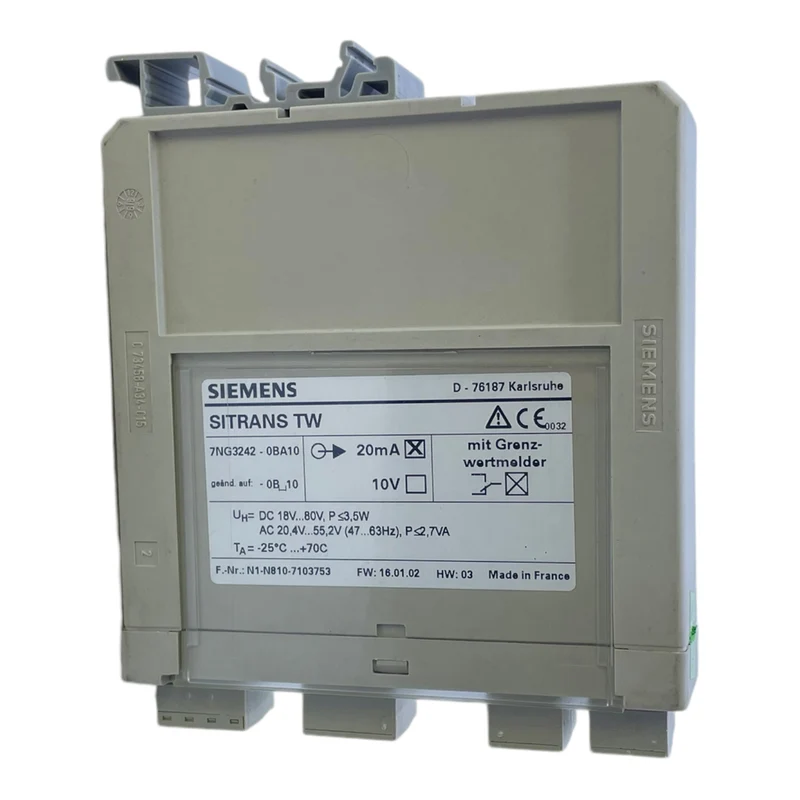 Siemens 7NG3242-0BA10 Sitrans Messumformer 7NG3242-0BA10 Sitrans Messumformer 7N
