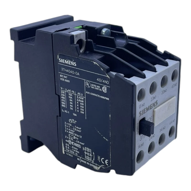 Siemens 3TH4040-0A Hilfsschütz 3TH4040-0A Hilfsschütz Siemens 3TH4040-0A Siemens