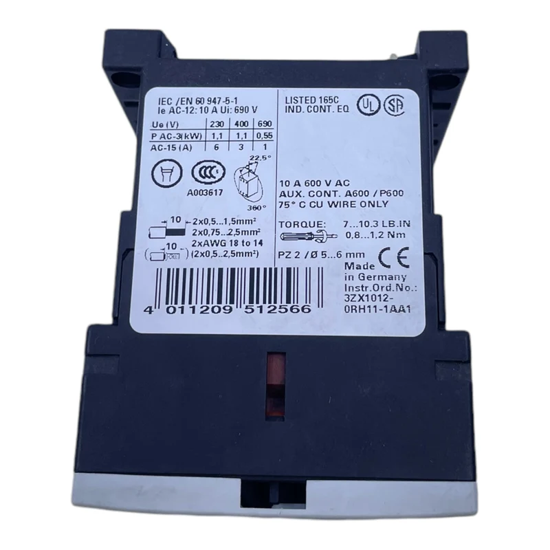 Siemens 3RH1262-1AP00 Leistungsschütz Siemens 3RH1262-1AP00 Leistungsschütz 3RH