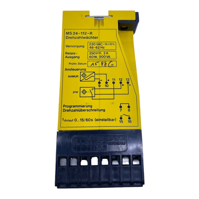 Turck MS24-112-R/S71 Drehzahlwächter Turck MS24-112-R/S71 Drehzahlwächter MS24-1