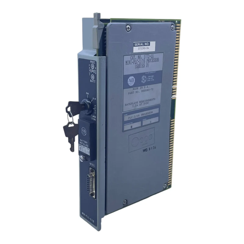 Allen Bradley 1772-LX Processor Allen Bradley 1772-LX Processor 1772-LX Processo