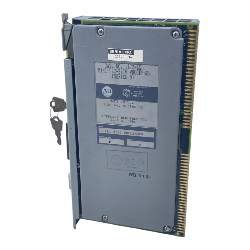 Allen Bradley 1772-LX Processor Allen Bradley 1772-LX Processor 1772-LX Processo