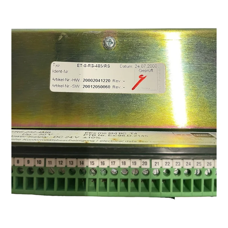 STAHL Exicom ET-8 ET-8-RS-485/RS Bedienpanel für Industriellen Einsatz