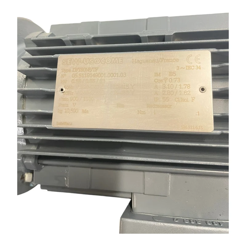 SEW DFT80N6/TF Getriebemotor 0,55kW Ø30mm für Industriellen Einsatz