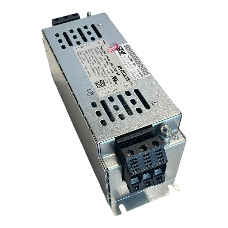BLOCK HLD110-500/55 Netzfilter 520Vac 50/60Hz 55Aac für Industriellen Einsatz