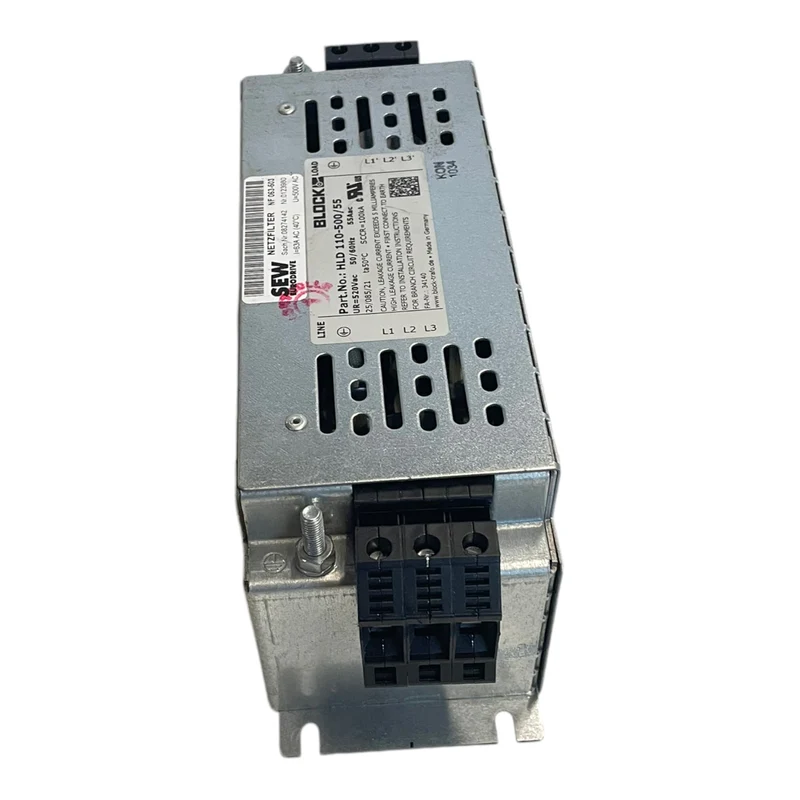 BLOCK HLD110-500/55 Netzfilter 520Vac 50/60Hz 55Aac für Industriellen Einsatz