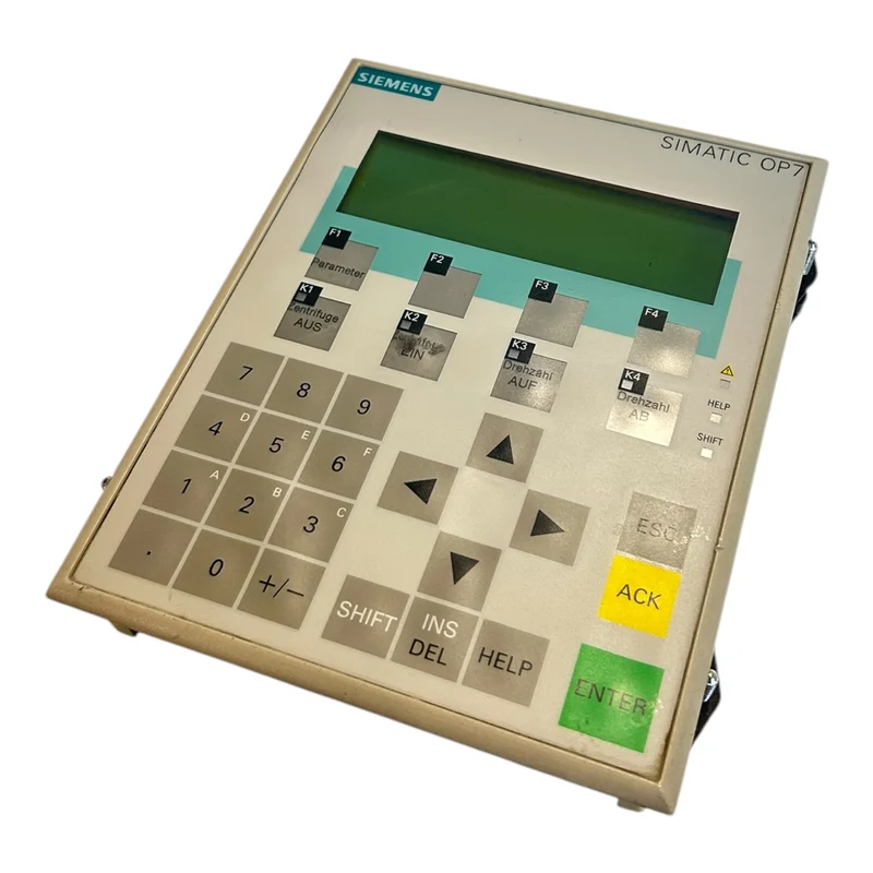 Siemens 6AV3-607-1JC00-0AX1 Operator Panel Bedieneinheit Industriellen Einsatz