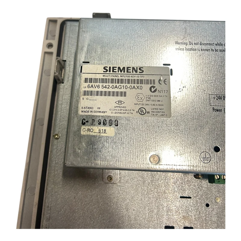 Siemens 6AV6542-0AG10-0AX0 Operator Panel Bedienpanel für industriellen Einsatz