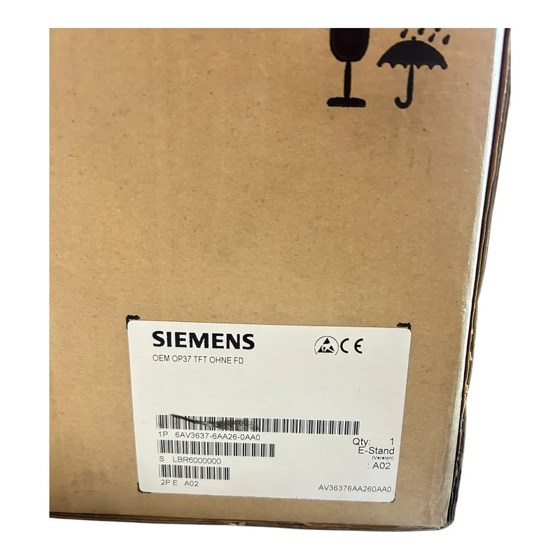 Siemens 6AV3637-6AA26-0AA0 Bedienpanel Operator Panel HMI Industrie Einsatz
