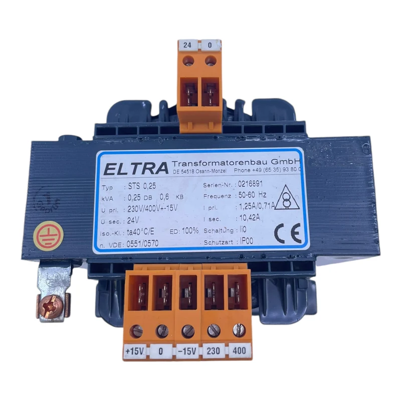 Eltra STS 0,25 Transformator Eltra STS 0,25 Transformator STS 0,25 Transformator