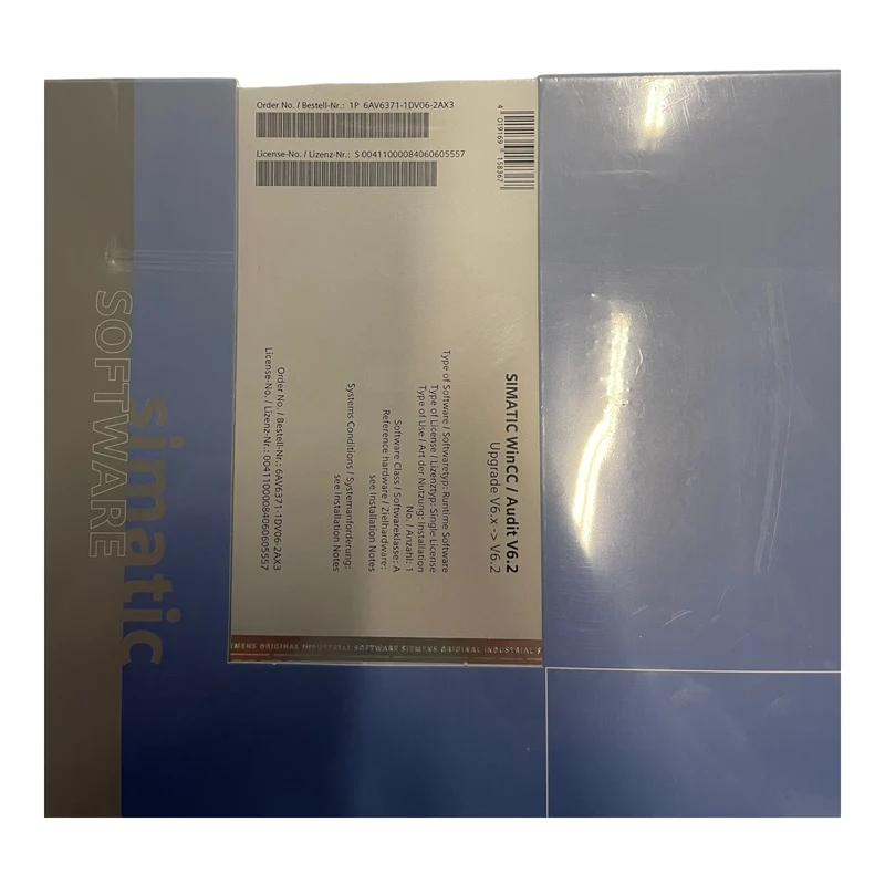 Siemens 6AV6371-1DV06-2AX3 SIMATIC WinCC / Audit V6.2 für industriellen Einsatz
