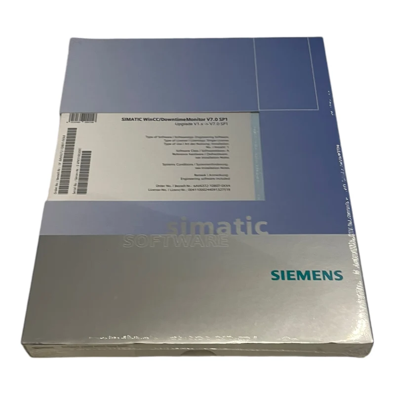 Siemens 6AV6372-1DB07-0XX4 SIMATIC WinCC/DowntimeMonitor V7.0 SP1