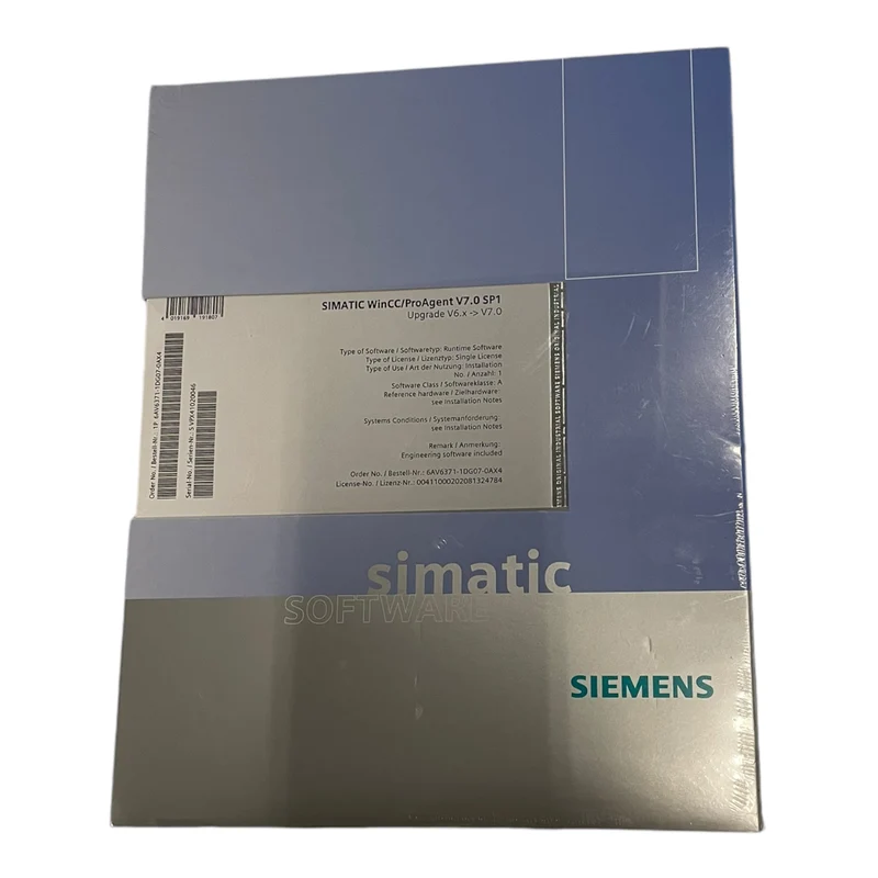 Siemens 6AV6371-1DG07-0AX4 SIMATIC WinCC/ProAgent V7.0 SP1 Industrie Einsatz