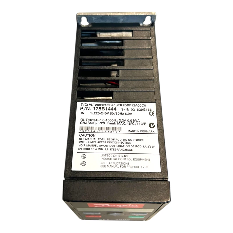 Danfoss 178B1444 VLT2803PS2B20STR1DBF12A00C0 Frequenzumrichter