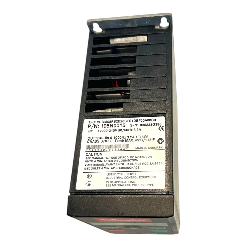 Danfoss VLT2805 195N0015 Frequenzumrichter VLT2805PS2B20STR1DBF00A00C0