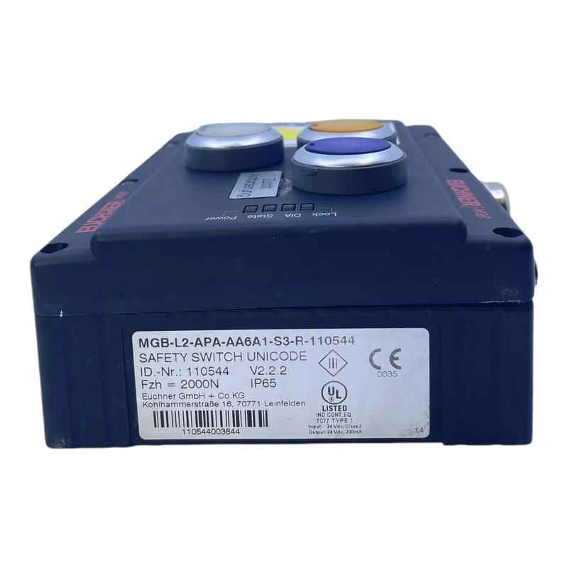Euchner MGB-L2-APA-AA6A1-S3-R-110544 Sicherheitsschalter Industrie Einsatz