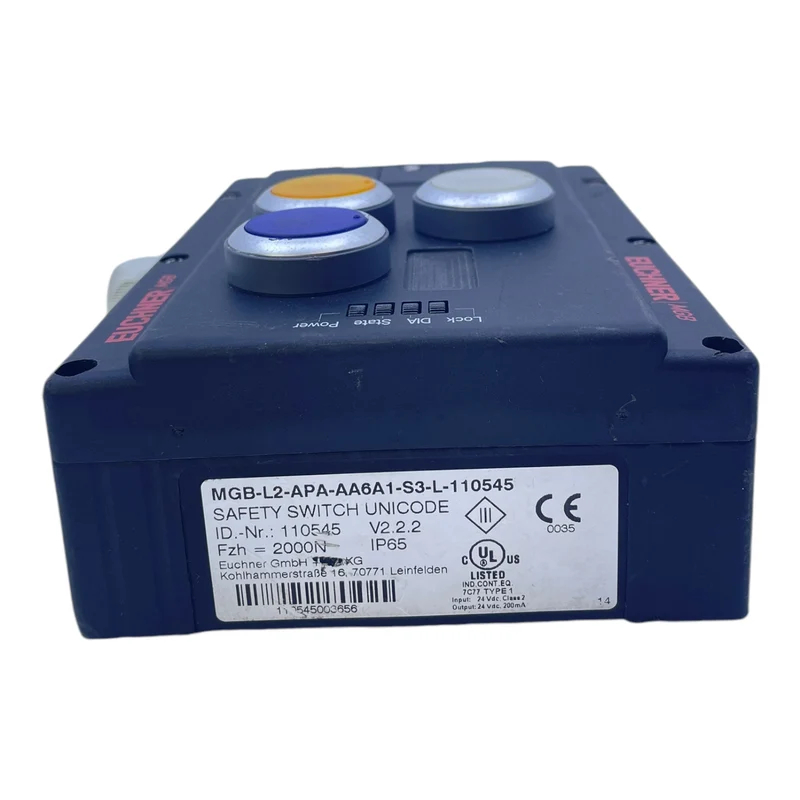 Euchner MGB-L2-APA-AA6A1-S3-L-110545 Zuhaltemodul mit Überwachung